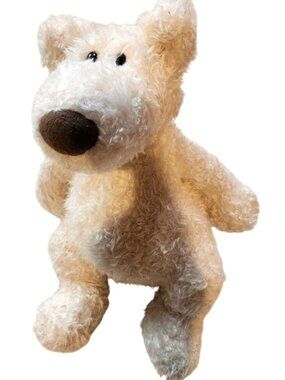 Polar Bear Plush Vtg Gund Toy stuffed animal white arctic animal